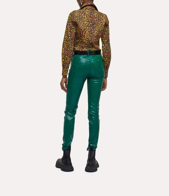 Vivienne Westwood W Crewe Skinny Jeans in GREEN